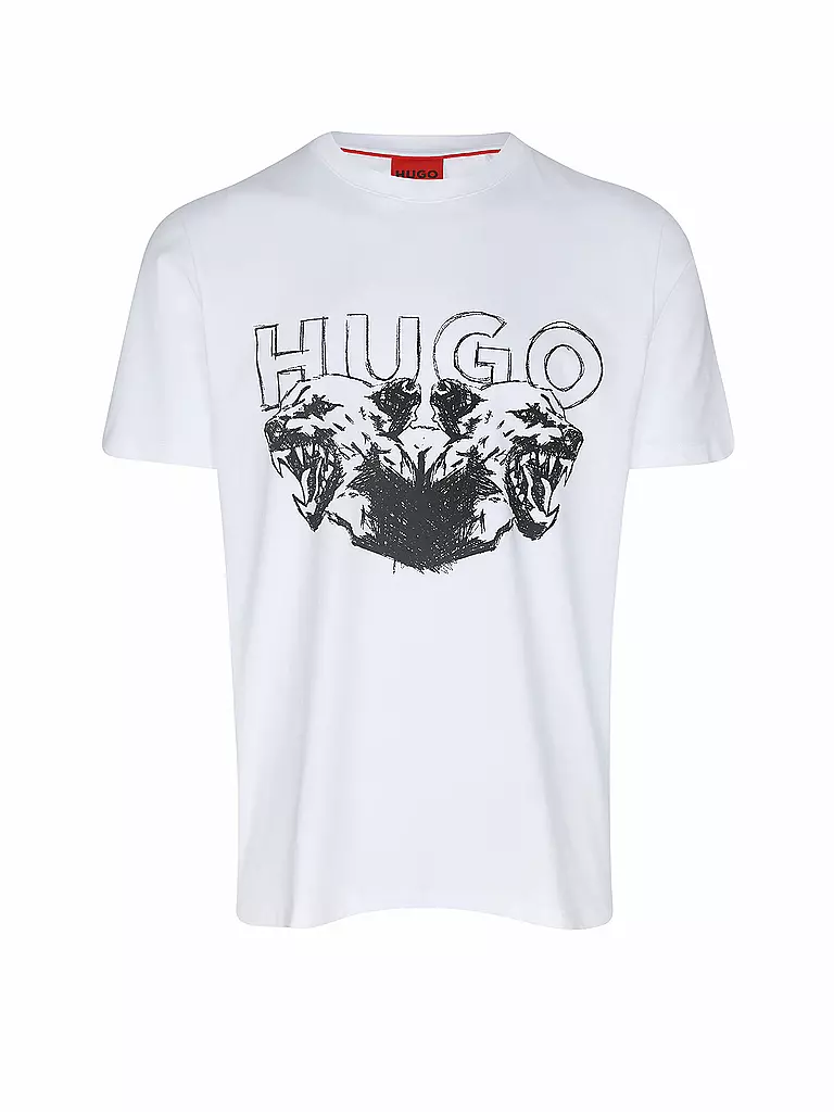 HUGO | T-Shirt DURRO | weiss
