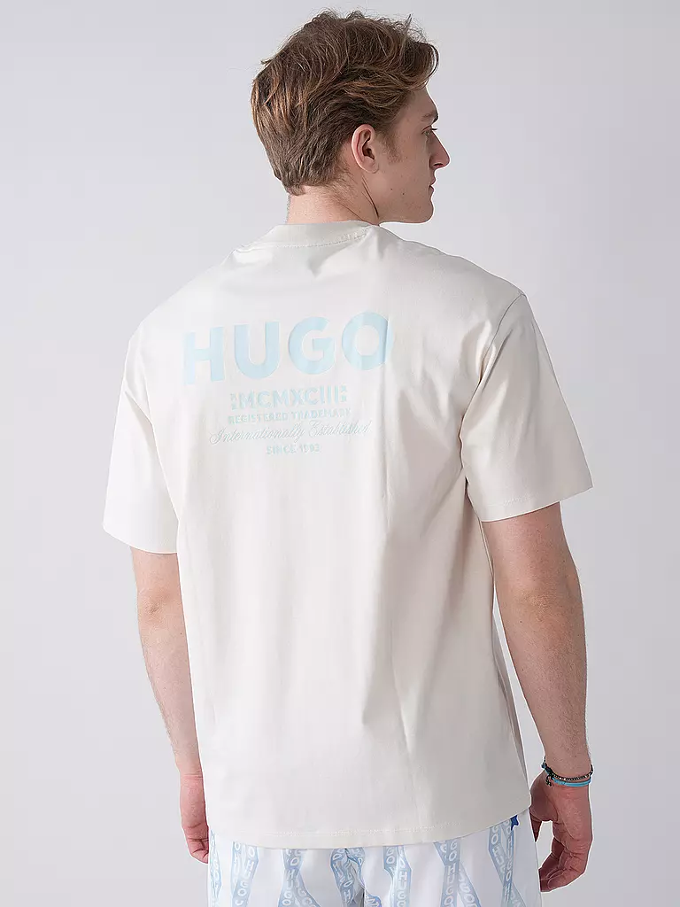 HUGO | T-Shirt NALONO | schwarz