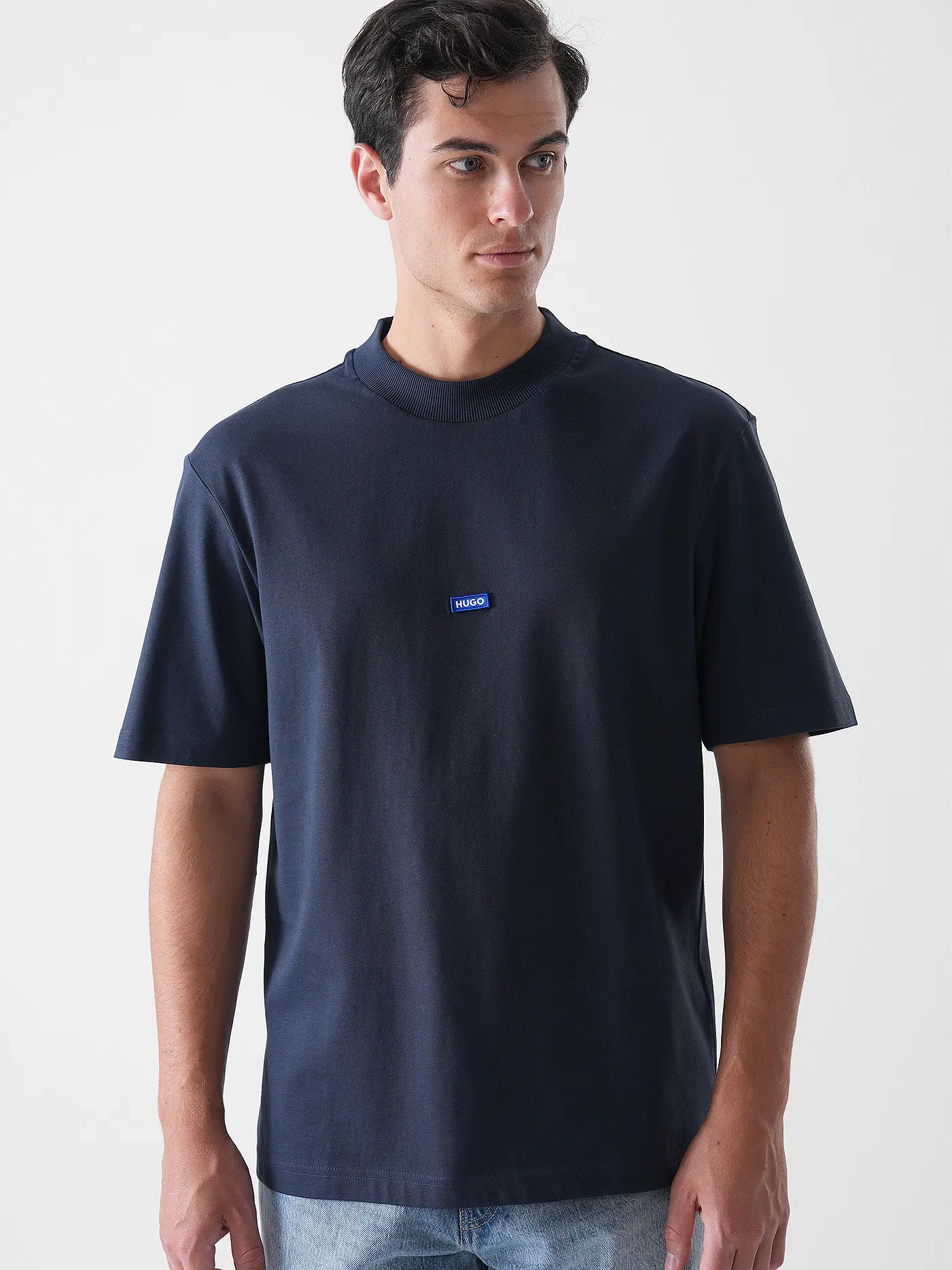 HUGO | T-Shirt NIEROS | dunkelblau
