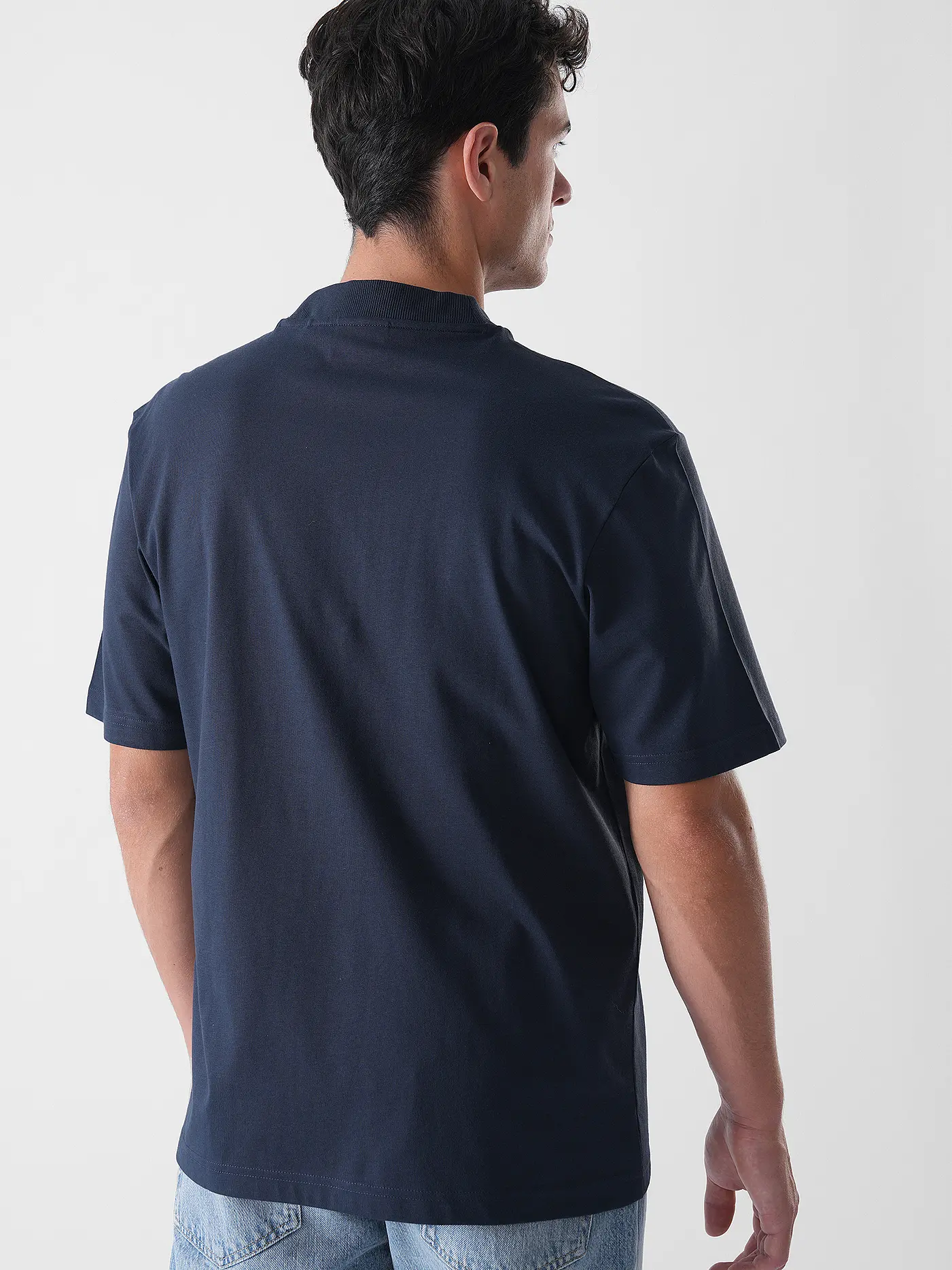 HUGO | T-Shirt NIEROS | dunkelblau
