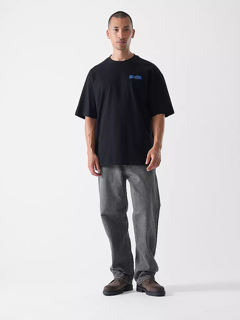 HUGO | T-Shirt NILTE | schwarz