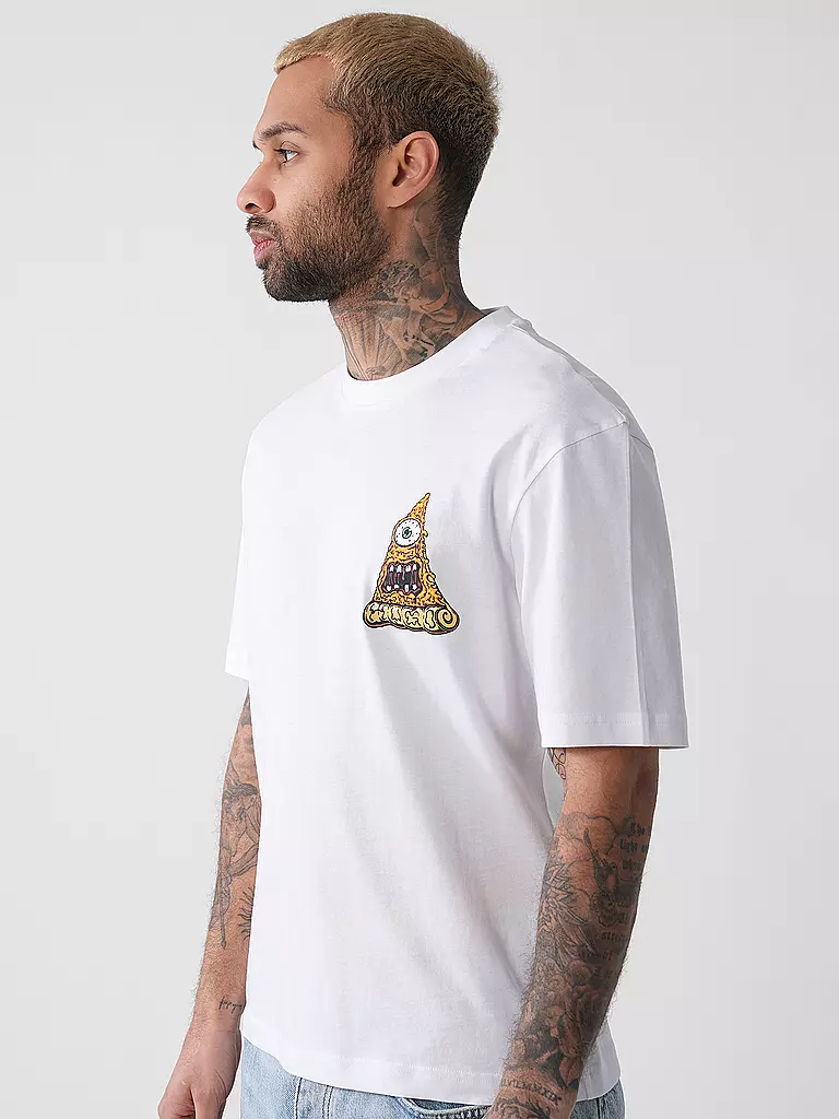 HUGO | T-Shirt NIZZERIO | weiss