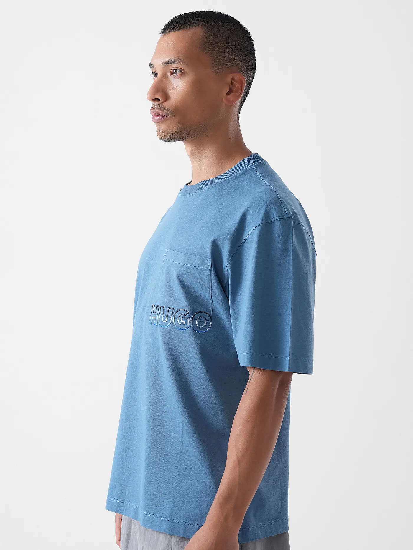 HUGO | T-Shirt NOGOSTE | blau