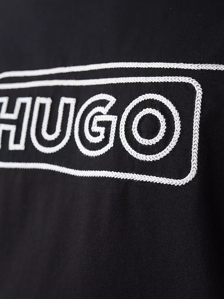 HUGO | T-Shirt NOIDERYO | schwarz