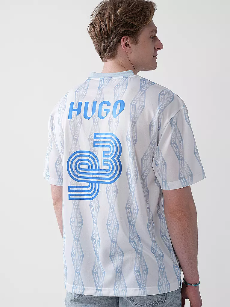 HUGO | T-Shirt NOTBAL | weiss