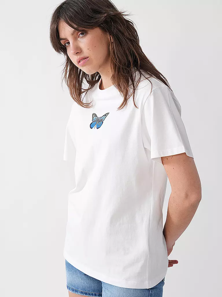 HUGO | T-Shirt VINTAGE | weiss