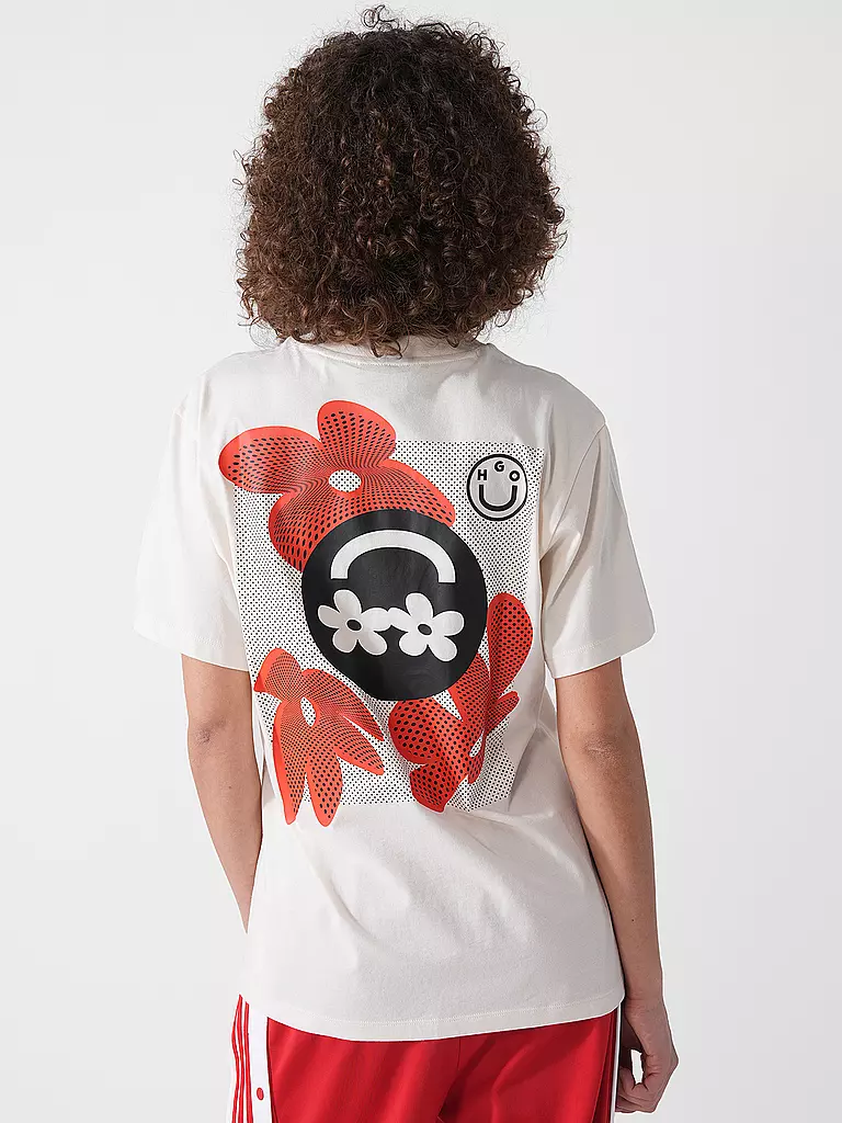 HUGO | T-Shirt VINTAGE | weiss