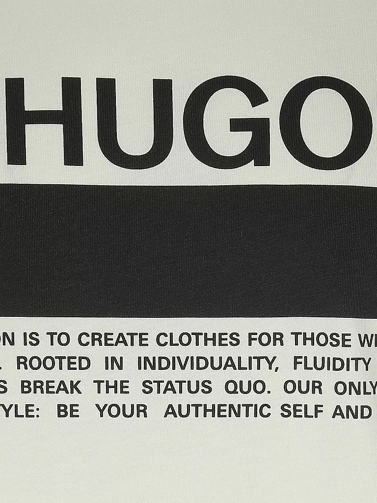 HUGO | T-Shirt | creme