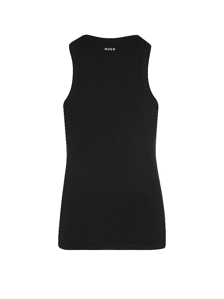 HUGO | Tanktop THE PLAIN | schwarz