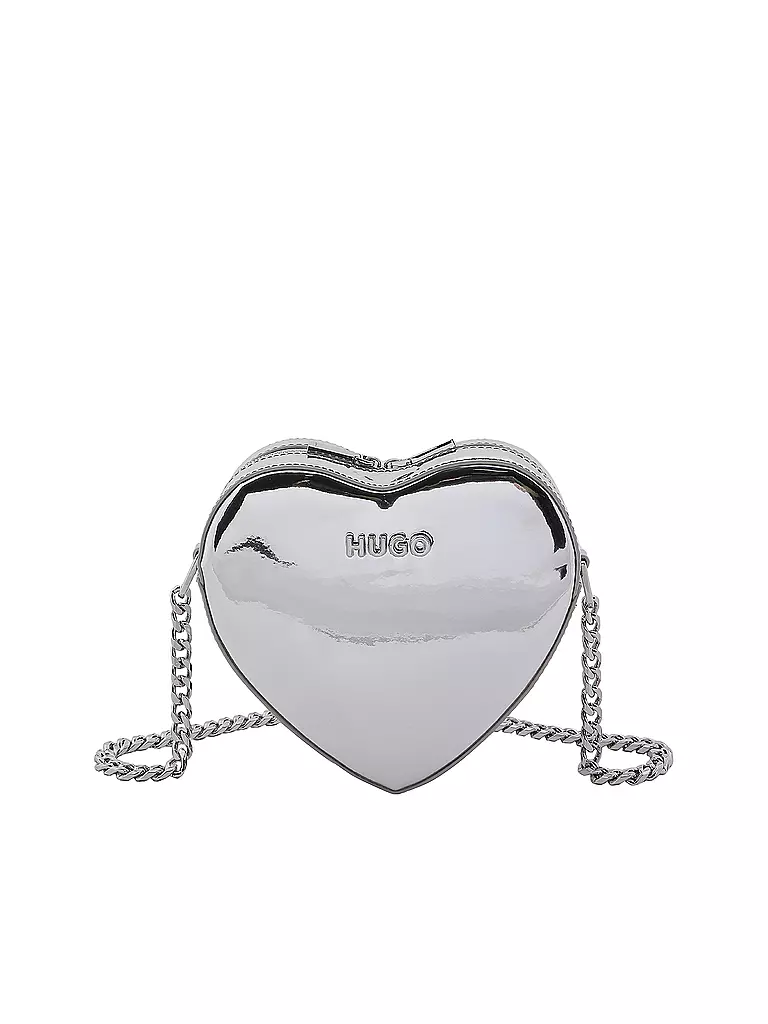 HUGO | Tasche - Umhängetasche LOVE | silber
