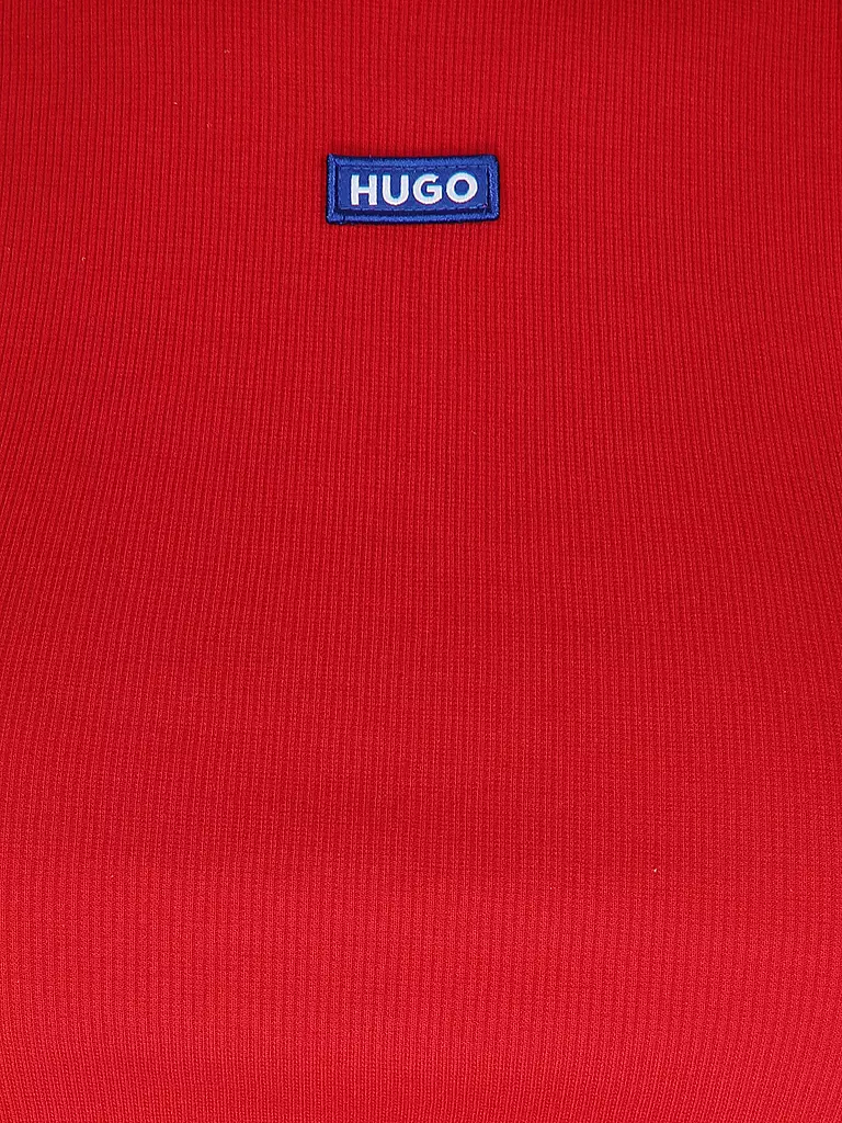 HUGO | Top Cropped Fit  | rot