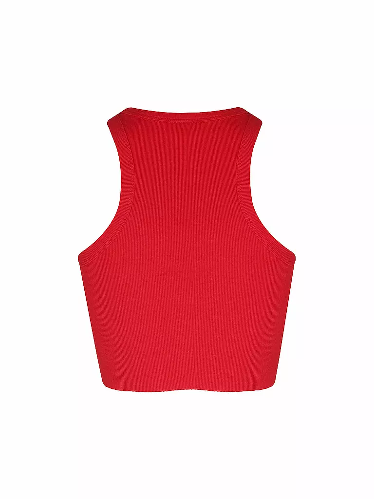 HUGO | Top Cropped Fit | rot