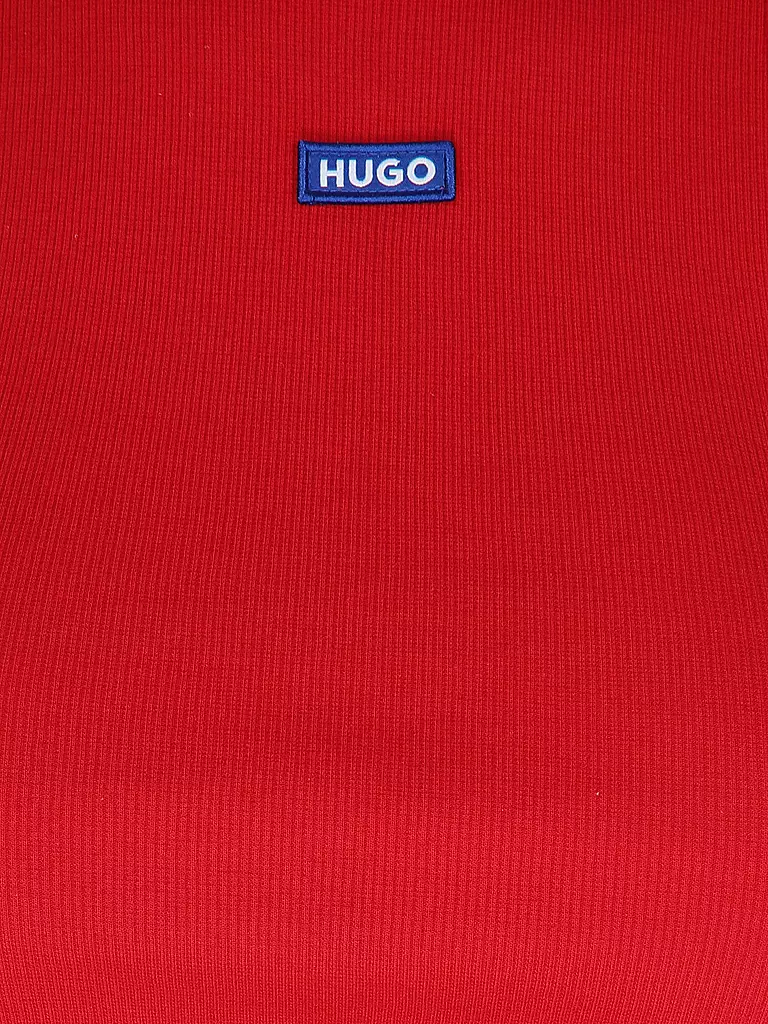 HUGO | Top Cropped Fit | rot