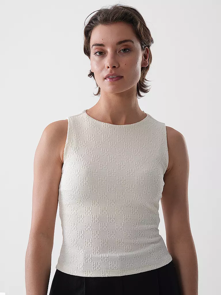 HUGO | Top DAIRONI | creme