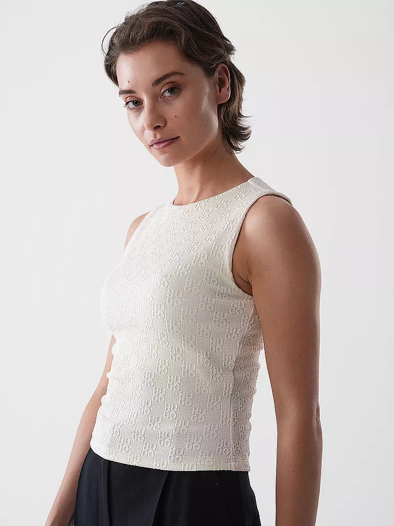 HUGO | Top DAIRONI | creme