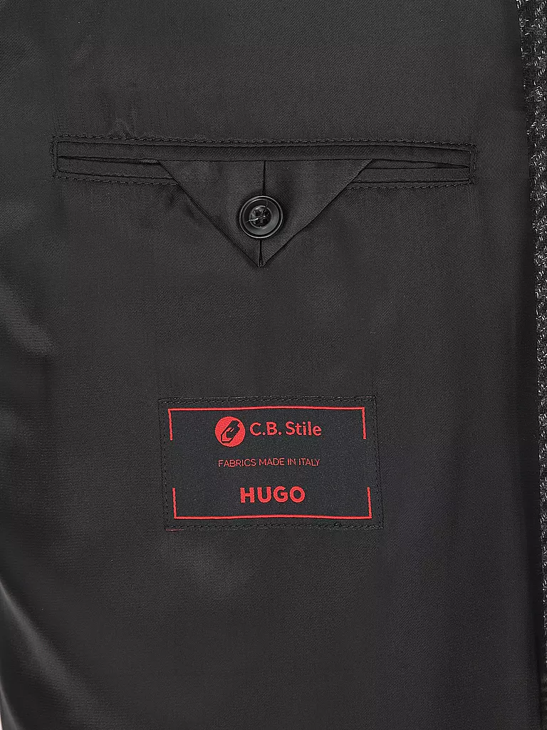 HUGO | Wollmantel MAVER | schwarz