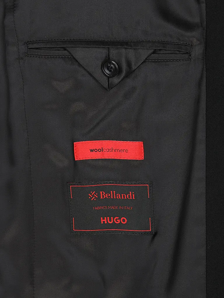 HUGO | Wollmantel MIGOR | schwarz