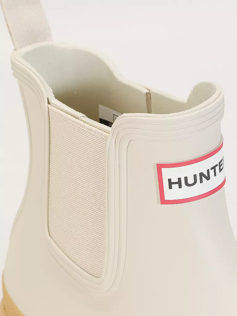 HUNTER BOOT | Gummistiefel - Chelsea Boot  | beige