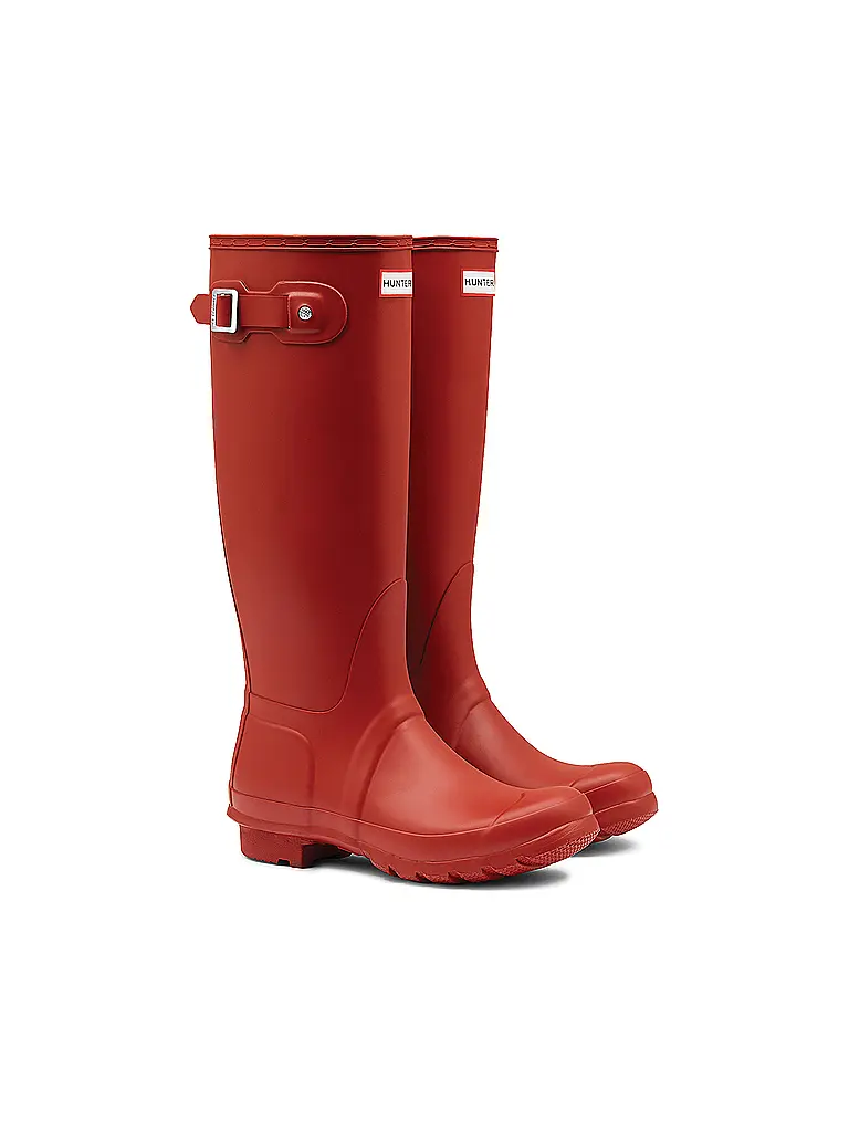 HUNTER BOOT | Gummistiefel ORIGINAL TALL BOOT | rot