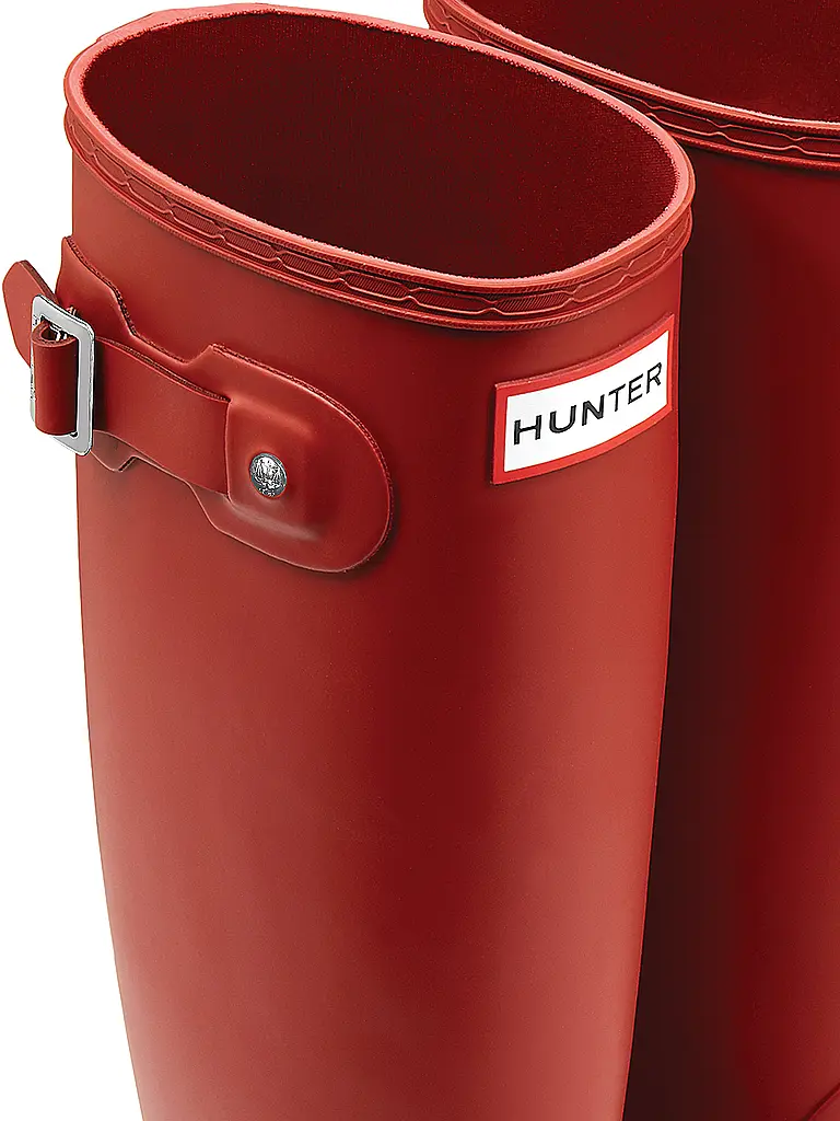 HUNTER BOOT | Gummistiefel ORIGINAL TALL BOOT | rot