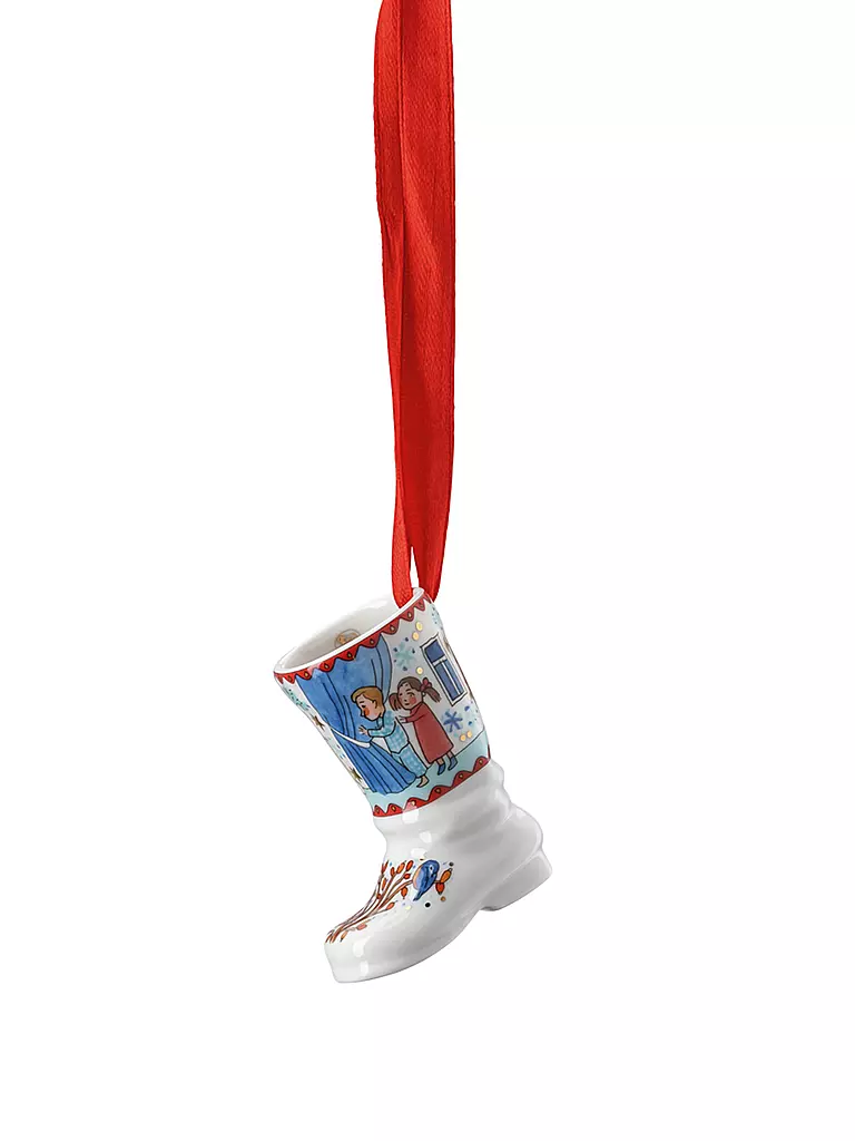 HUTSCHENREUTHER | Collector's Items Christmas Vorfreude Porzellan-Ministiefel | bunt