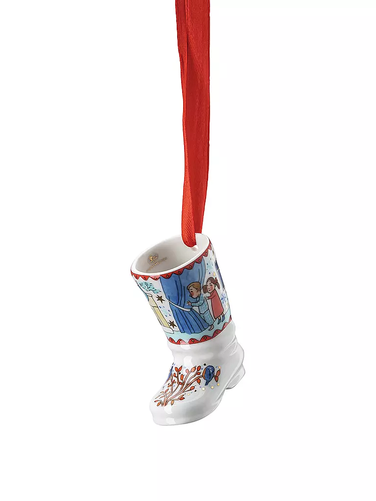 HUTSCHENREUTHER | Collector's Items Christmas Vorfreude Porzellan-Ministiefel | bunt