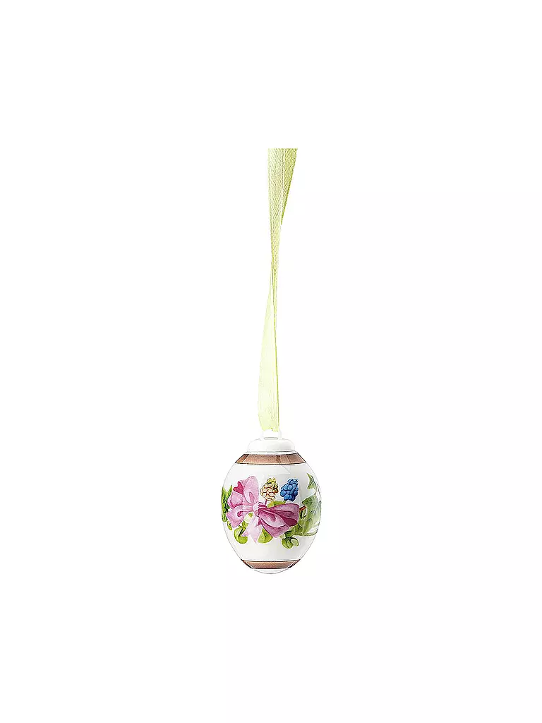 HUTSCHENREUTHER | Porzellan Mini Eier 5cm Traubenhyazinte | bunt