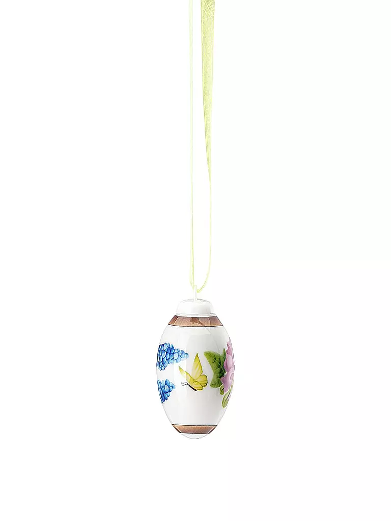 HUTSCHENREUTHER | Porzellan Mini Eier 5cm Traubenhyazinte | bunt
