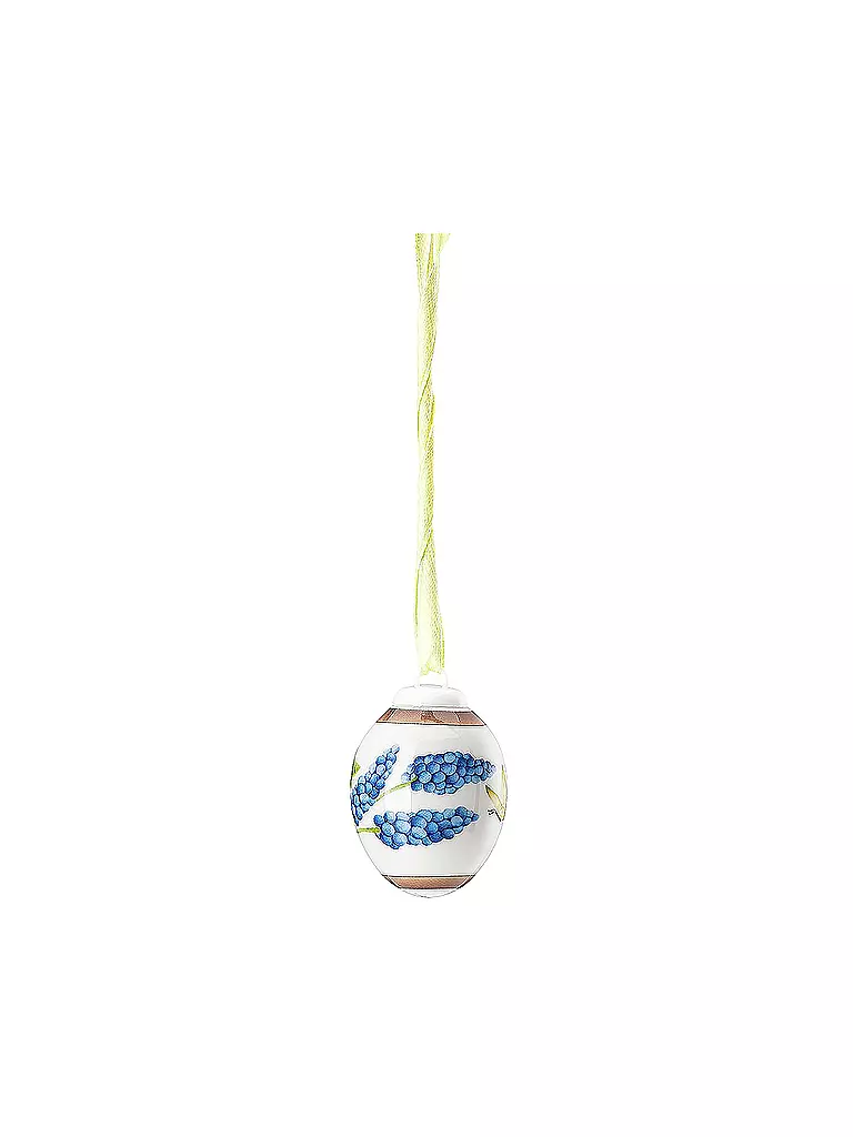 HUTSCHENREUTHER | Porzellan Mini Eier 5cm Traubenhyazinte | bunt