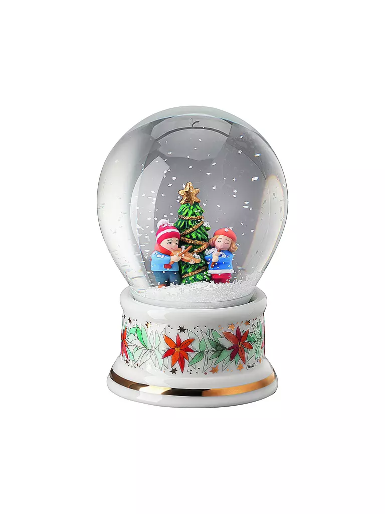 HUTSCHENREUTHER | Weihnachts Schneekugel Weihnachtsklänge | bunt
