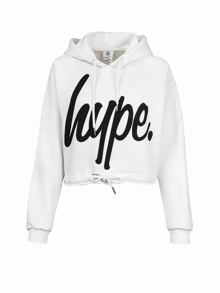 HYPE | Kapuzensweater - Hoodie Cropped-Fit | weiß