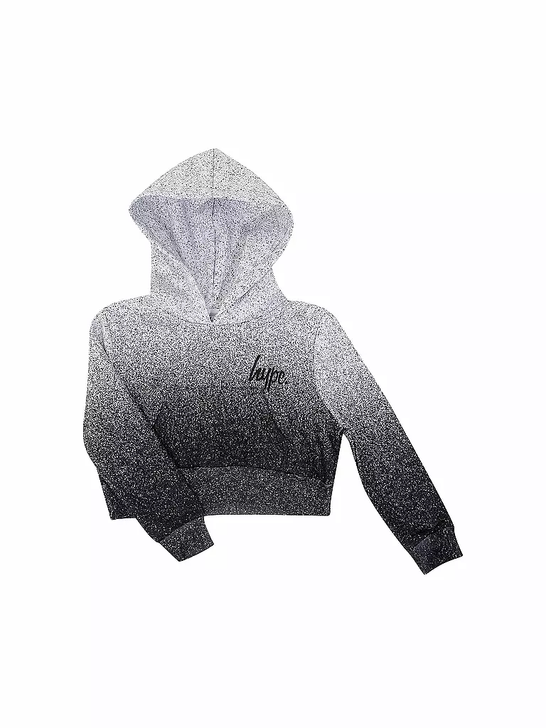 HYPE | Mädchen-Sweater Cropped-Fit "Speckle Batik" | schwarz