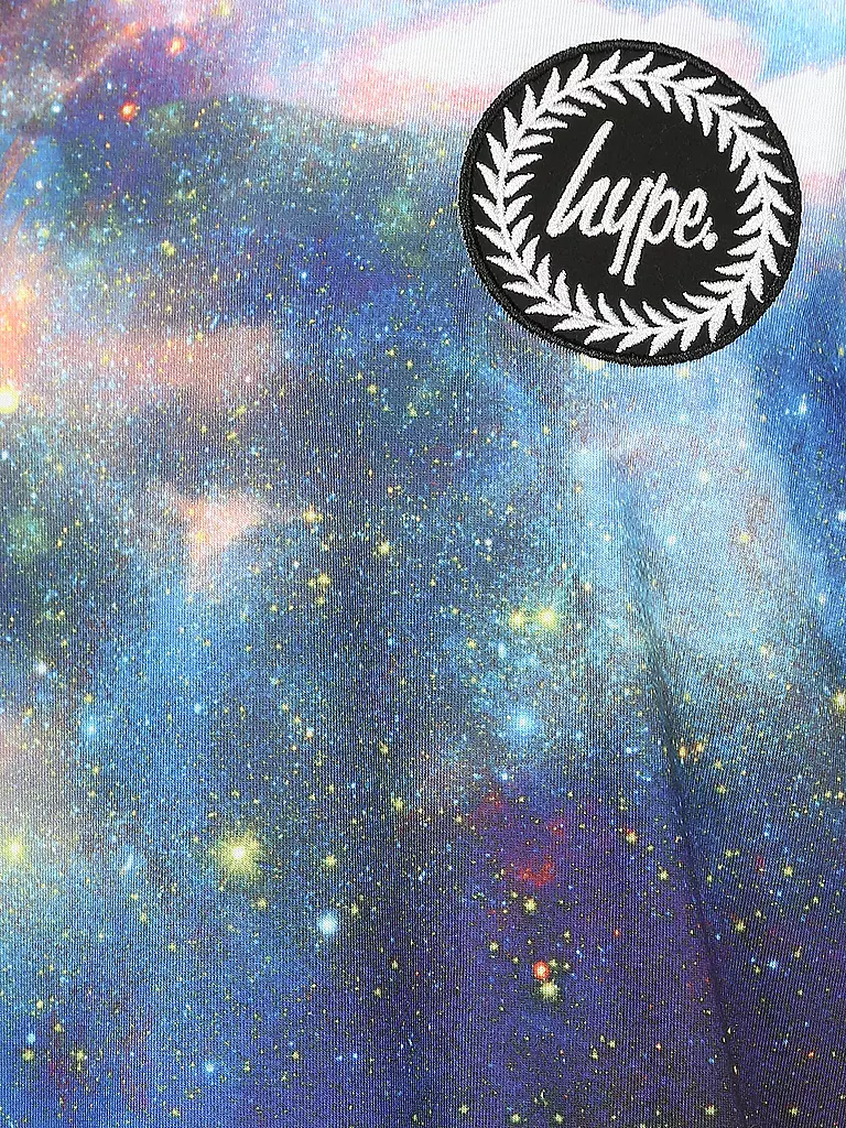 HYPE | T-Shirt " Sunset Space " | blau