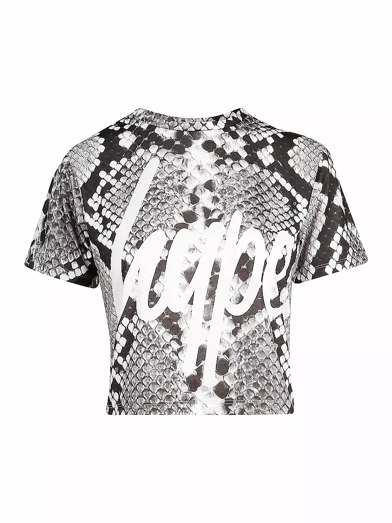 HYPE | T-Shirt Cropped-Fit | grau