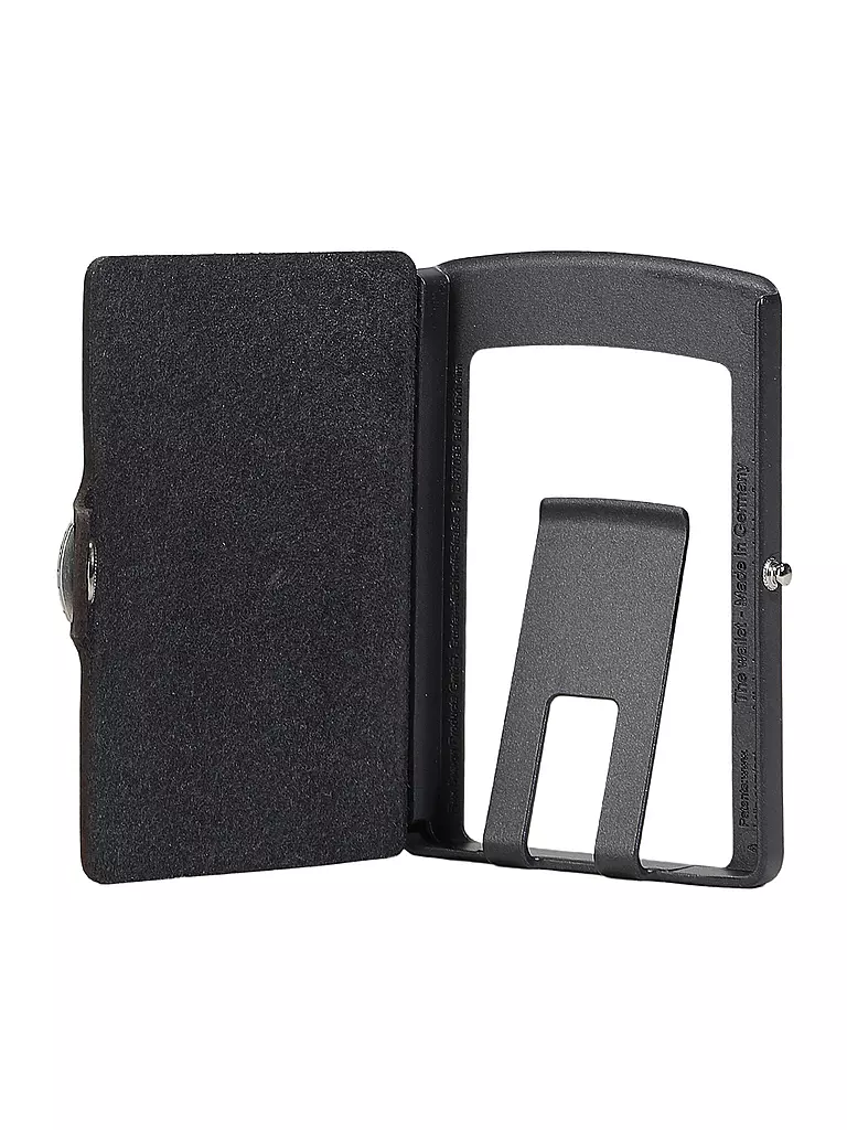 I-CLIP | Kartenetui SOFT TOUCH | schwarz