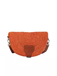 IBELIV | Strohtasche - Mini Bag TIAKO | orange