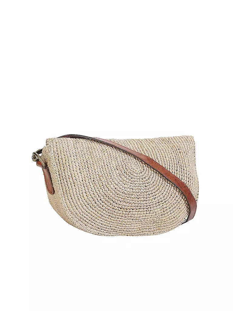 IBELIV | Strohtasche - Mini Bag TIAKO | orange