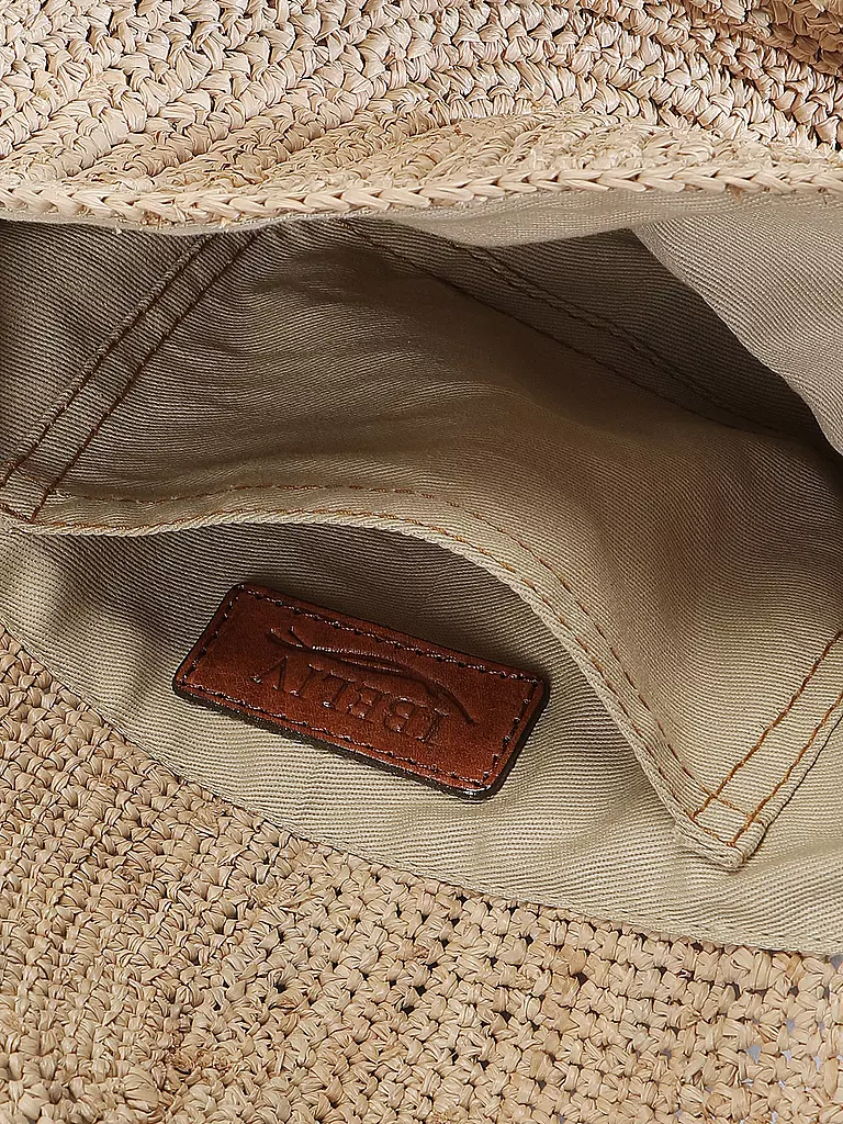 IBELIV | Strohtasche - Mini Bag TIAKO | orange