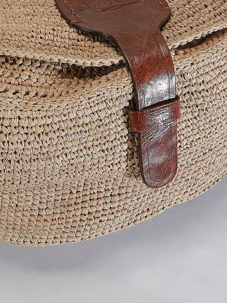 IBELIV | Strohtasche - Mini Bag TIAKO | orange