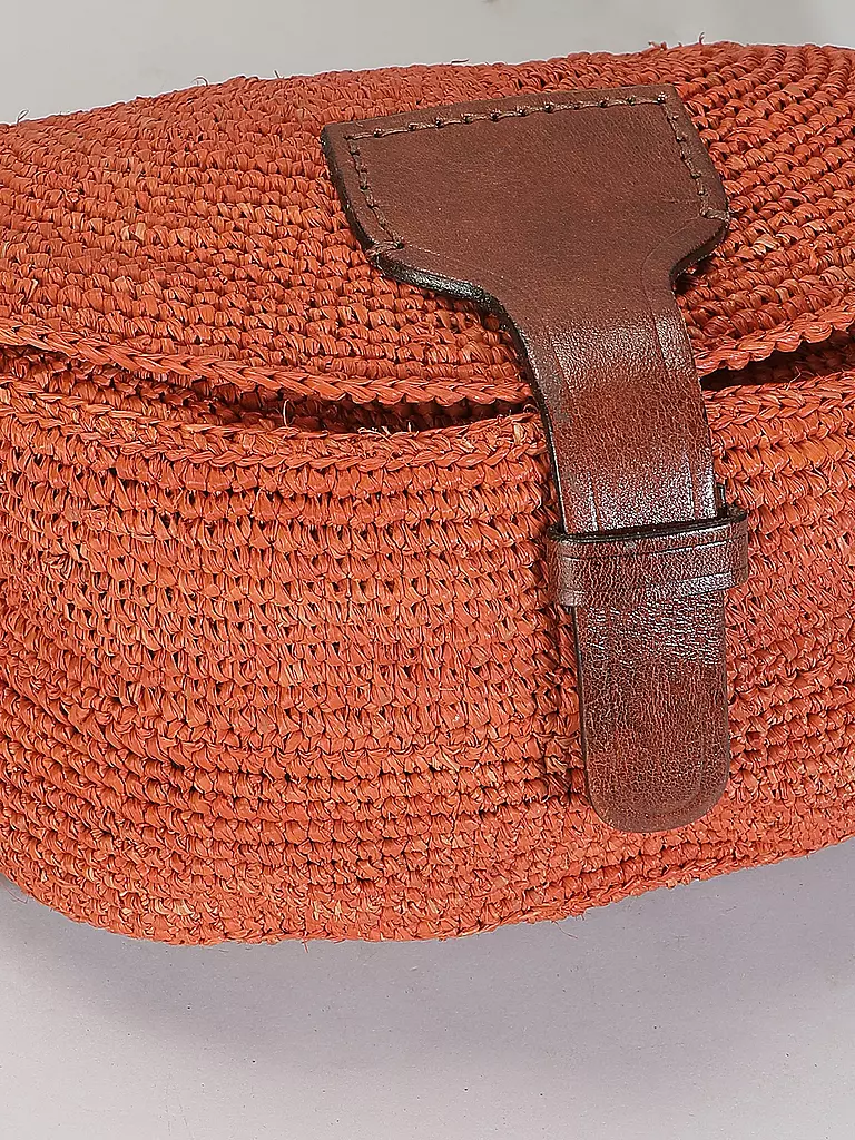 IBELIV | Strohtasche - Mini Bag TIAKO | beige