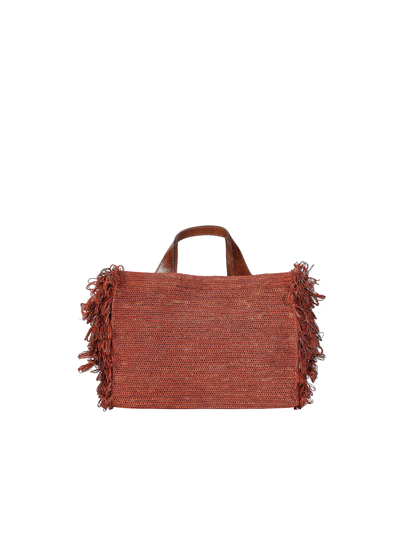 IBELIV | Strohtasche - Shopper ONJA | rot