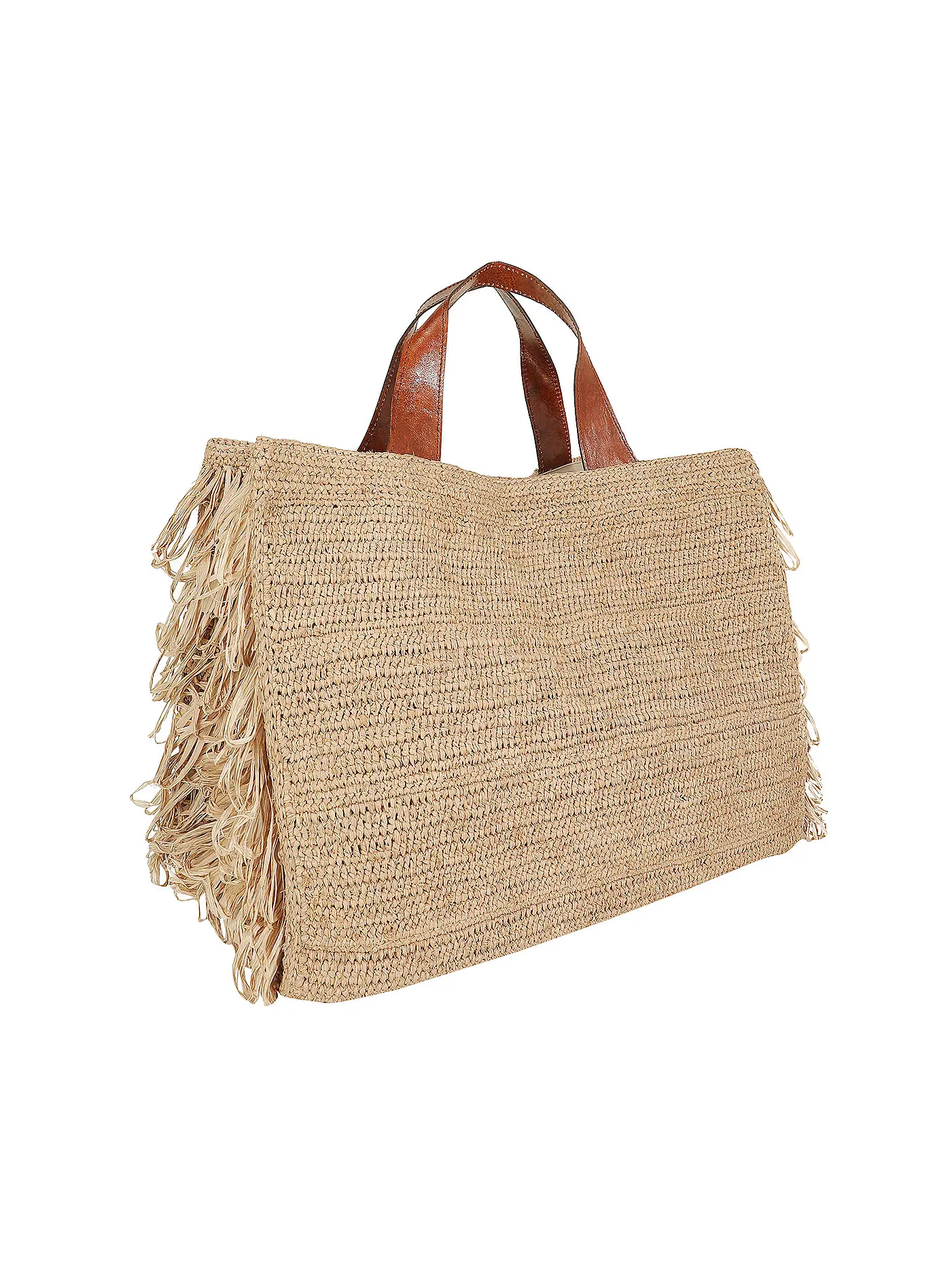IBELIV | Strohtasche - Shopper ONJA | beige