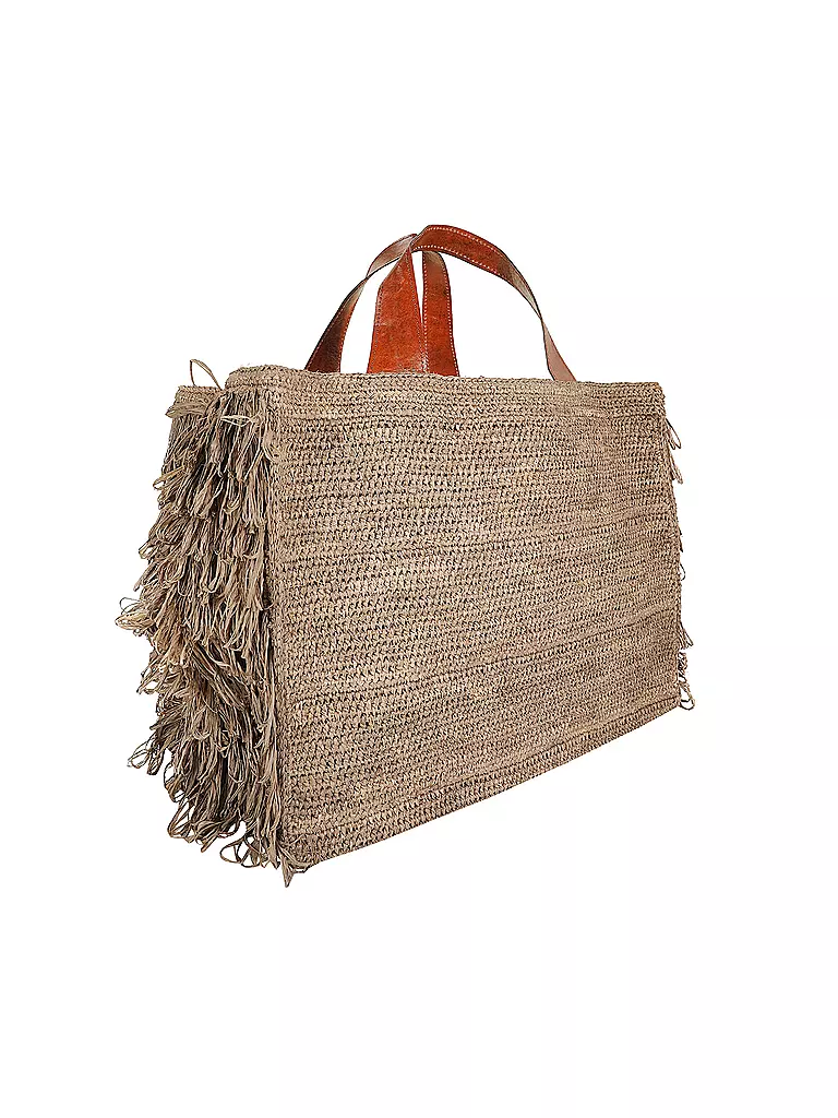 IBELIV | Strohtasche - Shopper ONJA | gelb