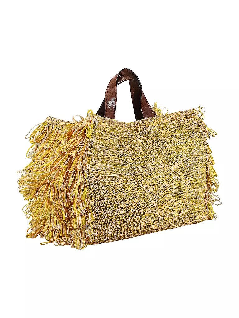 IBELIV | Strohtasche - Shopper ONJA | schwarz