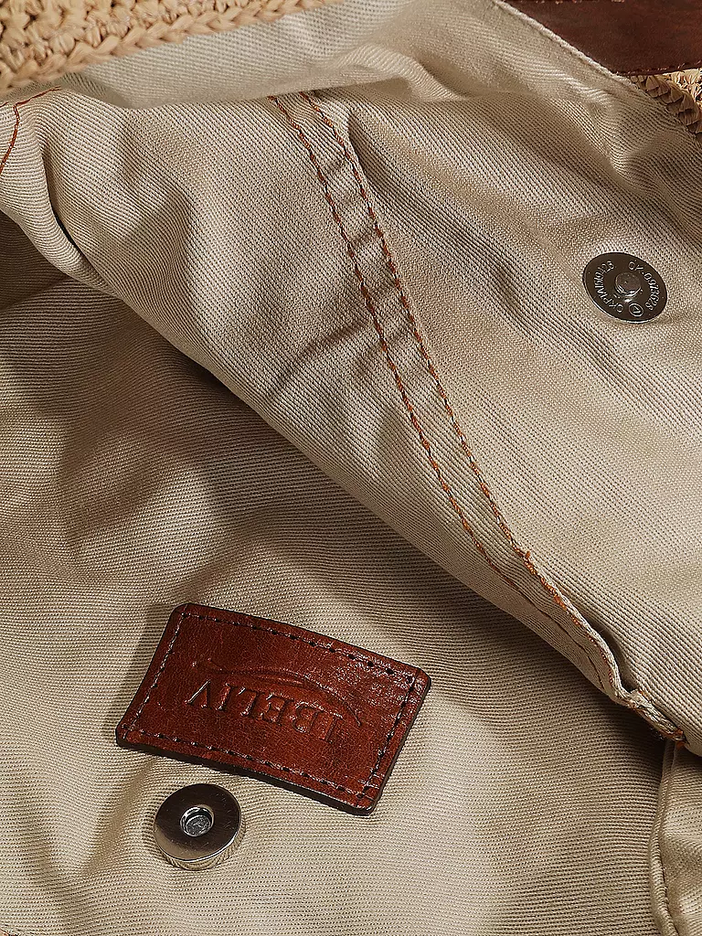 IBELIV | Strohtasche - Shopper ONJA | gelb