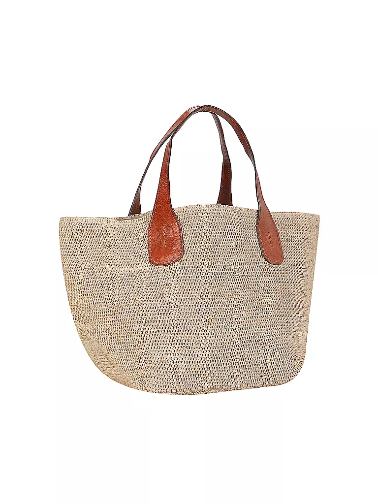 IBELIV | Strohtasche - Shopper TOKYO II | gelb