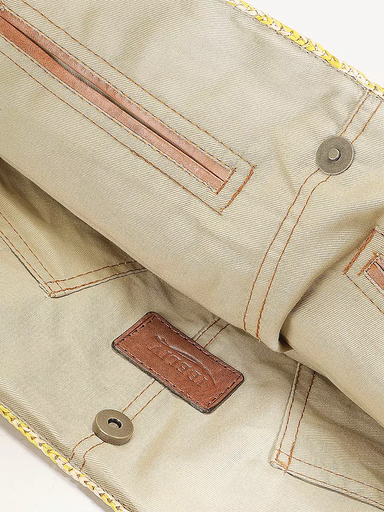 IBELIV | Strohtasche - Shopper TOKYO II | braun