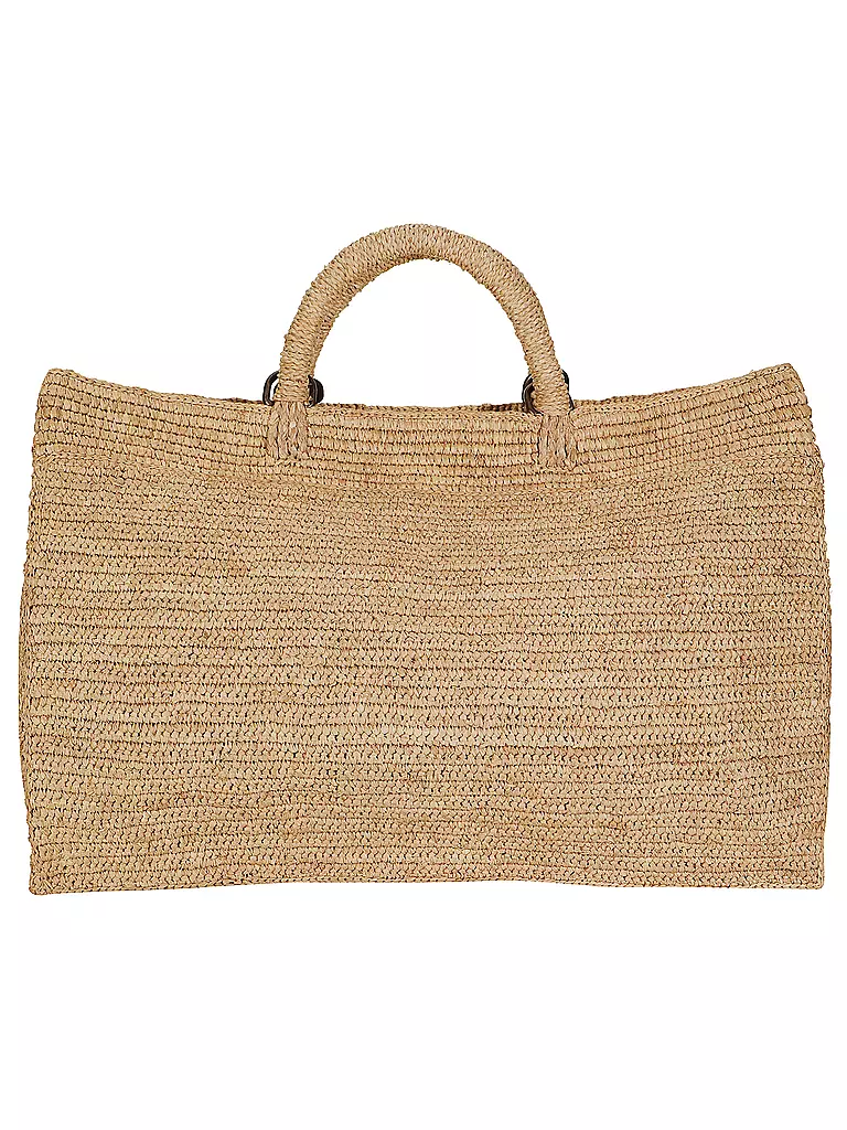 IBELIV | Strohtasche - Tote Bag ANJARA | beige