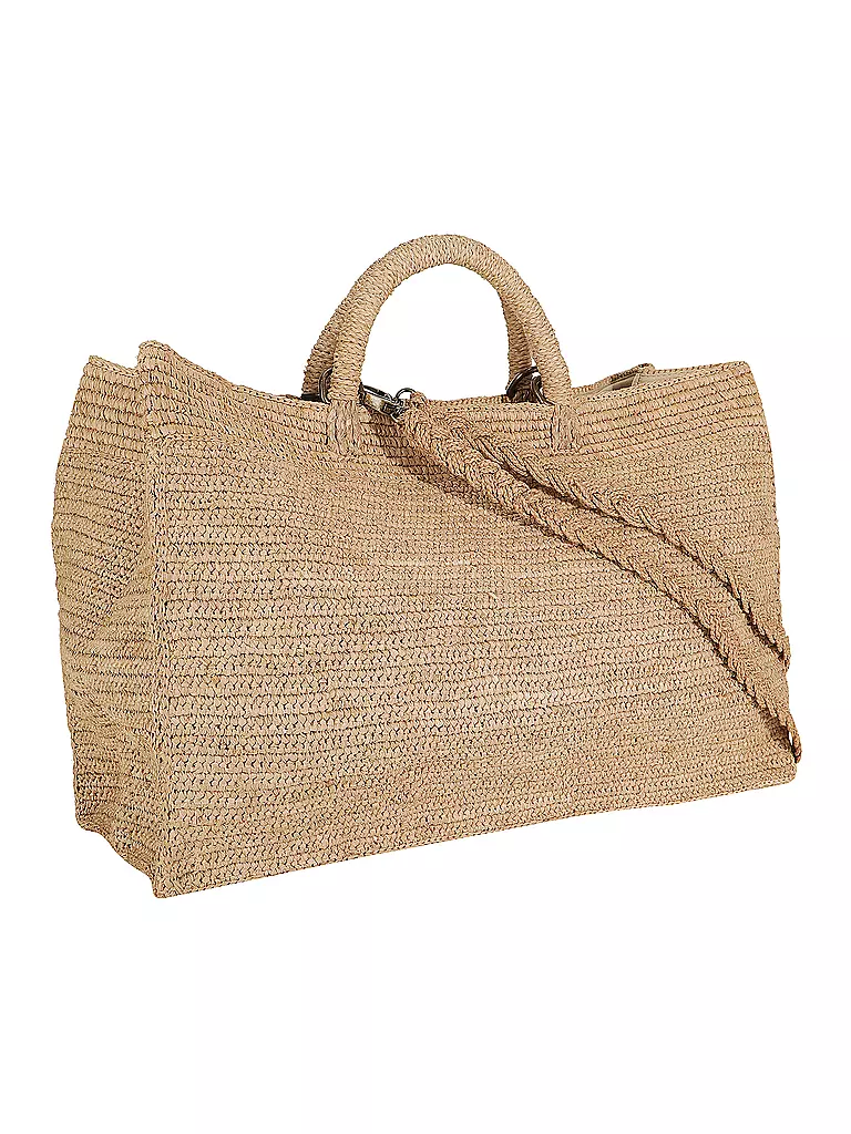 IBELIV | Strohtasche - Tote Bag ANJARA | beige