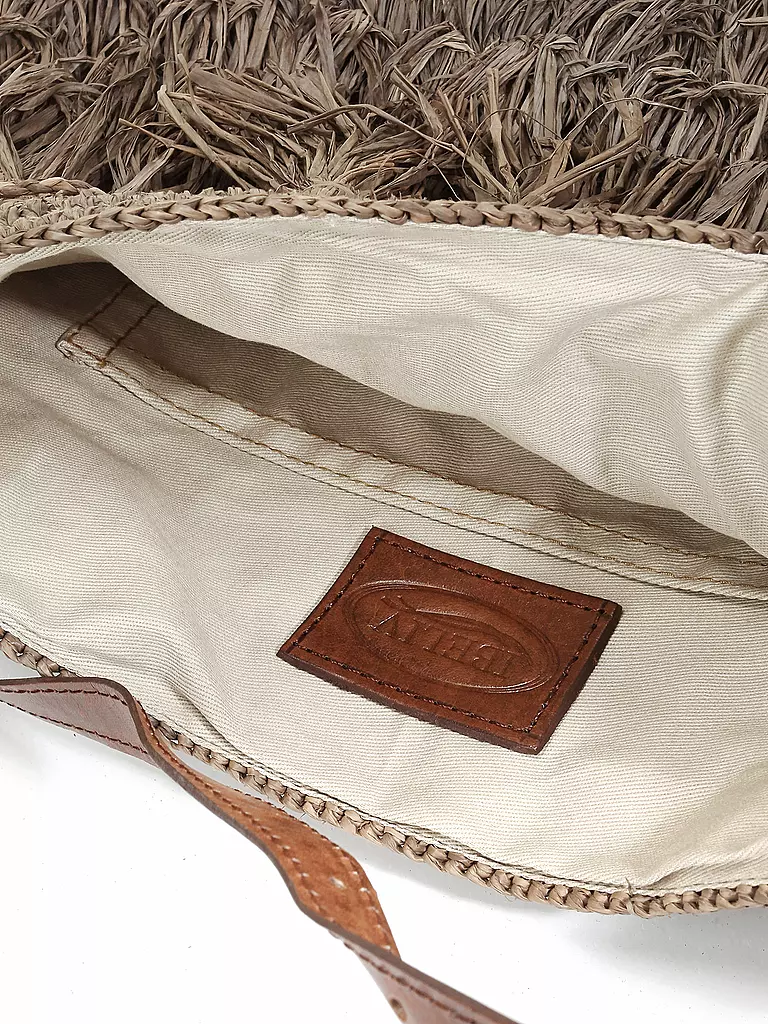 IBELIV | Strohtasche - Umhängetasche Fia | beige